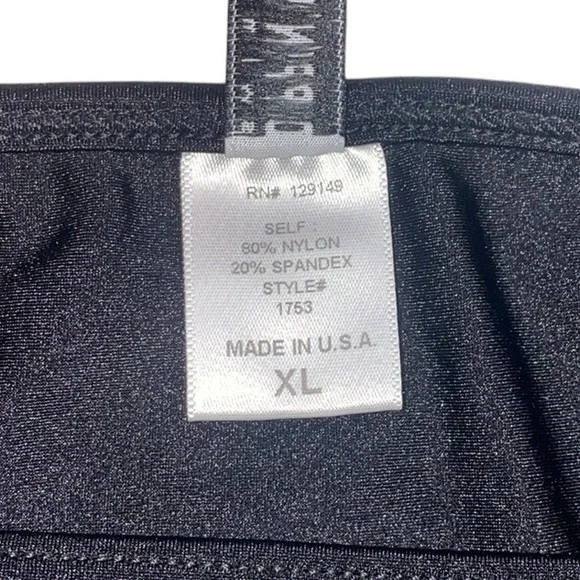 Dippin’ Daisy’s Black Cheeky Swim Bottom, Size XL - Picture 6 of 11